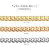 14K REAL Gold Miami Cuban Curb Link Chain Necklace & Bracelet, Royal Chain, Unisex Chunky Gold Chain for Man - Women, Heavy Gold Chain